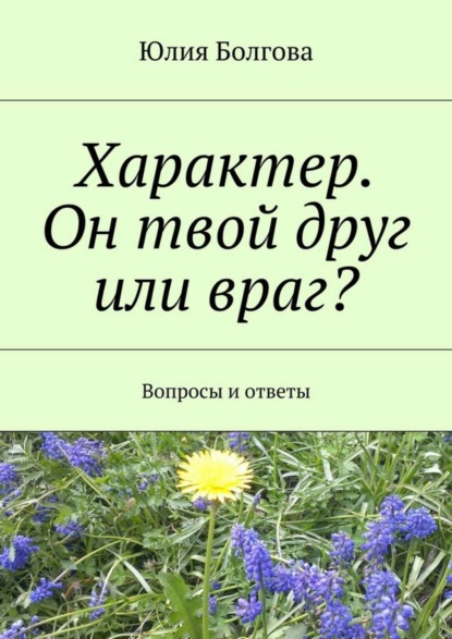 Книга Юлия Болгова Характер. Он твой друг или враг? Вопросы и ответы