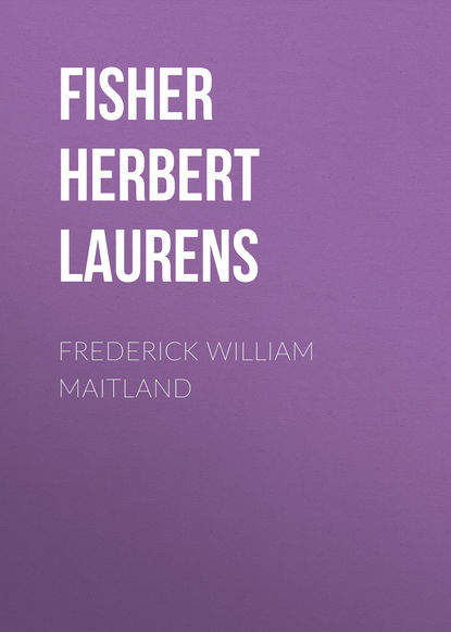 Книга Herbert Fisher, Fisher Herbert Albert Laurens Frederick William Maitland
