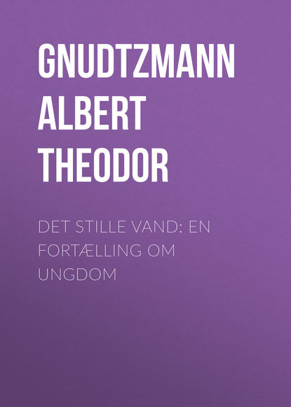 Книга Albert Gnudtzmann, Gnudtzmann Albert Theodor Det stille Vand: En Fortælling om Ungdom