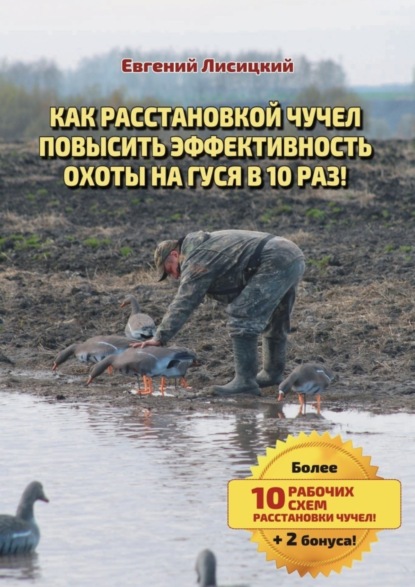Книга Евгений Лисицкий Как расстановкой чучел повысить эффективность охоты на гуся в 10 раз!