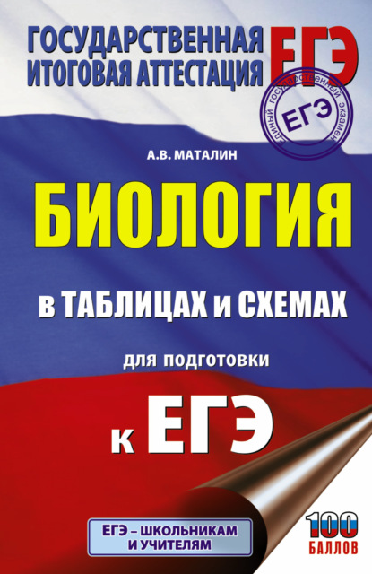 Книга Андрей Владимирович Маталин, А. В. Маталин ЕГЭ. Биология в таблицах и схемах для подготовки к ЕГЭ