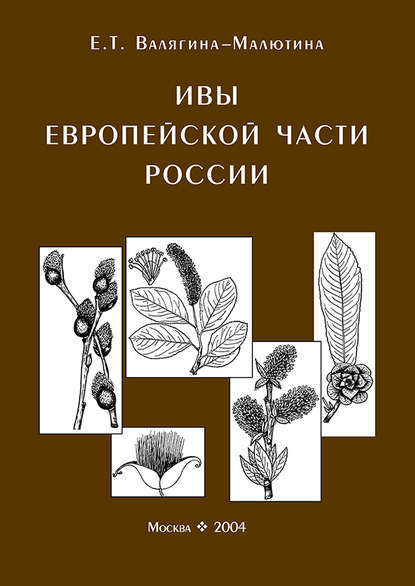 Книга Евгения Валягина-Малютина, Евгения Тимофеевна Валягина-Малютина Ивы европейской части России. Иллюстрированное пособие для работников лесного хозяйства