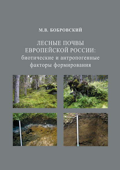 Книга М. В. Бобровский, Максим Викторович Бобровский Лесные почвы Европейской России: биотические и антропогенные факторы формирования
