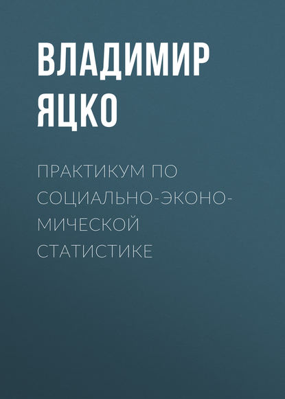 Книга В. А. Яцко, Владимир Александрович Яцко Практикум по социально-экономической статистике