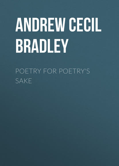 Книга Andrew Cecil Bradley Poetry for Poetry's Sake