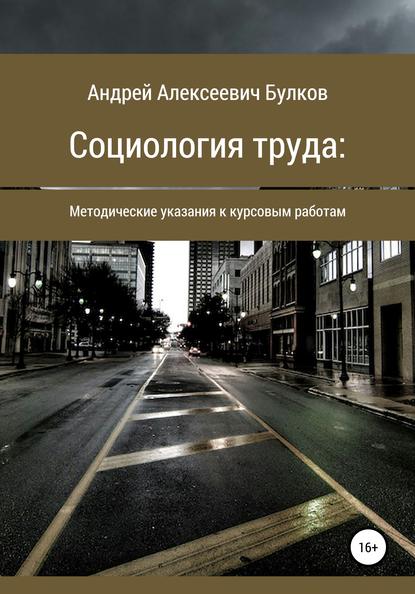 Книга Андрей Алексеевич Булков Социология труда: Методические указания к курсовым работам