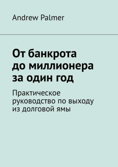 Книга Andrew Palmer От банкрота до миллионера за один год. Практическое руководство по выходу из долговой ямы