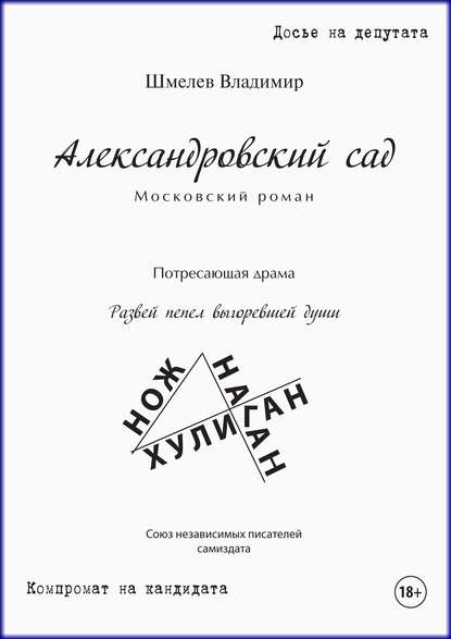 Книга Владимир Шмелев, Владимир С. Шмелев Александровский сад. Московский роман