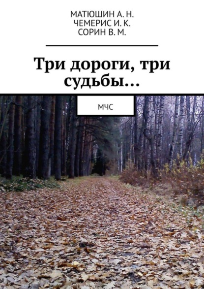 Книга Владимир Сорин, Александр Матюшин, Ирина Чемерис Три дороги, три судьбы… МЧС