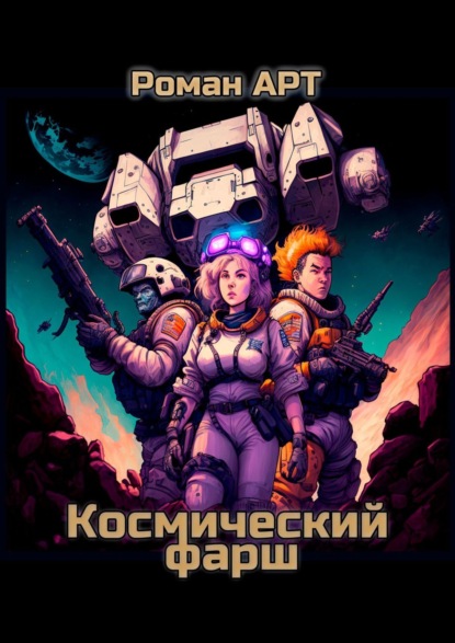 Книга Роман Арт Космический фарш