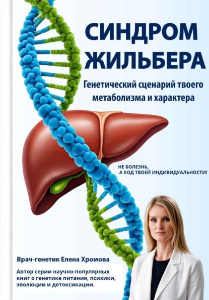 Книга Елена Хромова Синдром Жильбера. Генетический сценарий твоего метаболизма и характера