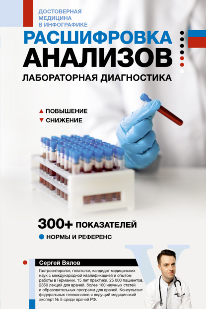 Книга Сергей Вялов Расшифровка анализов. Лабораторная диагностика