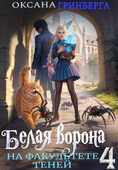 Книга Оксана Гринберга Белая ворона на факультете Теней – 4
