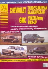 CHEVROLET Tahoe, Suburban, Blazer, Pick-Up GMC Yukon, Jimmy с 1987-1999 года выпуска