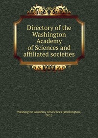 Directory of the Washington Academy of Sciences and affiliated societies