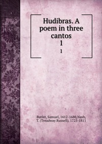 Hudibras. A poem in three cantos