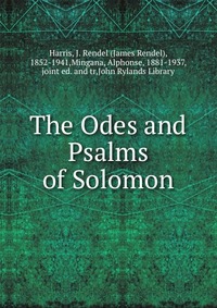 The Odes and Psalms of Solomon