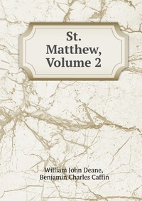 St. Matthew, Volume 2