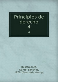 Principios de derecho