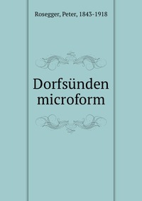 Dorfsunden microform