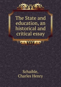 The State and education