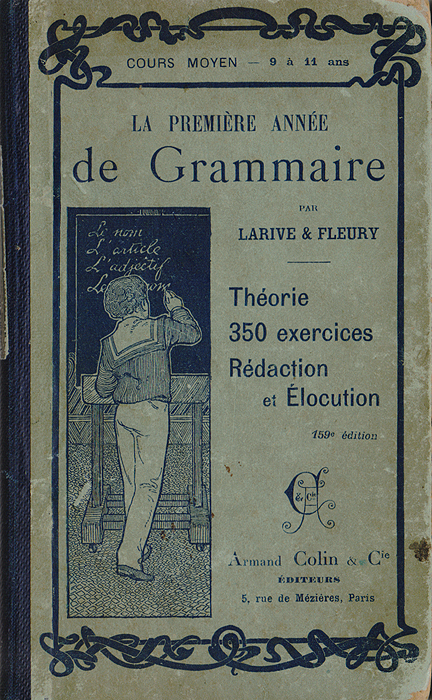 La Premiere annee de Grammaire