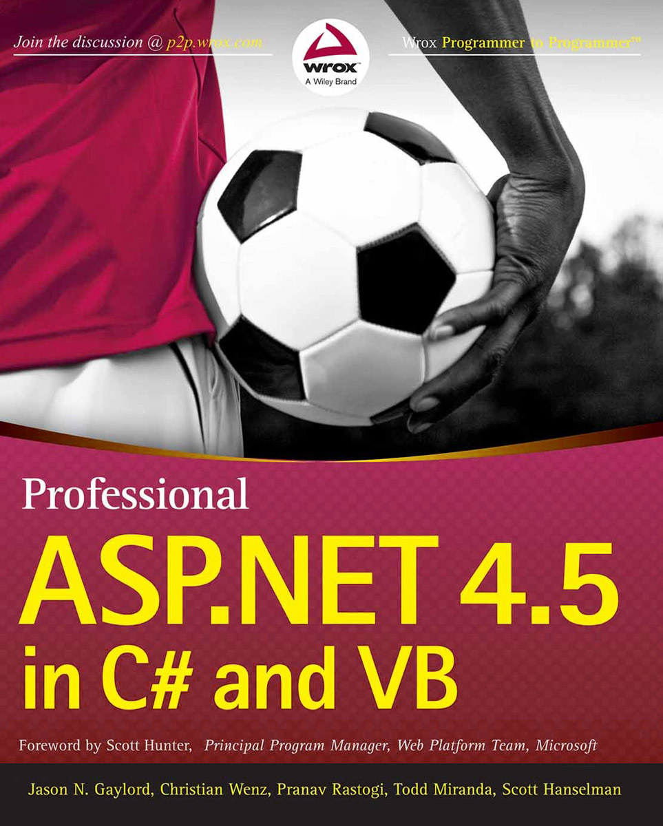 Professional ASP.NET 4.5 in C# and VB