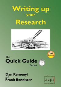 Writing up your Research