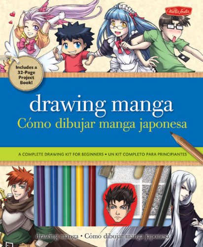 Drawing Manga: A complete drawing kit for beginners