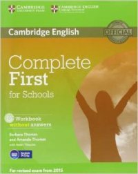 Complete First for Schools: Workbook without Answers (+ CD-ROM)