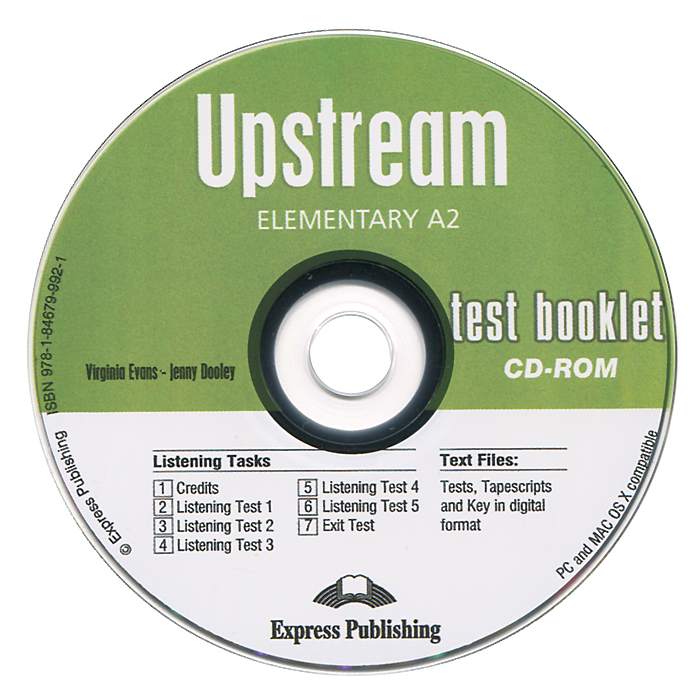 Upstream Elementary A2: Test Booklet (аудиокурс на CD)