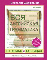 Вся английская грамматика в схемах и таблицах: справочник для 5-9 классов