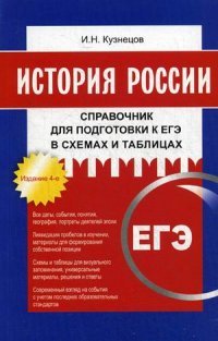 История России. Справочник для подготовки к ЕГЭ в схемах и таблицах. 4-е изд. Кузнецов И.Н