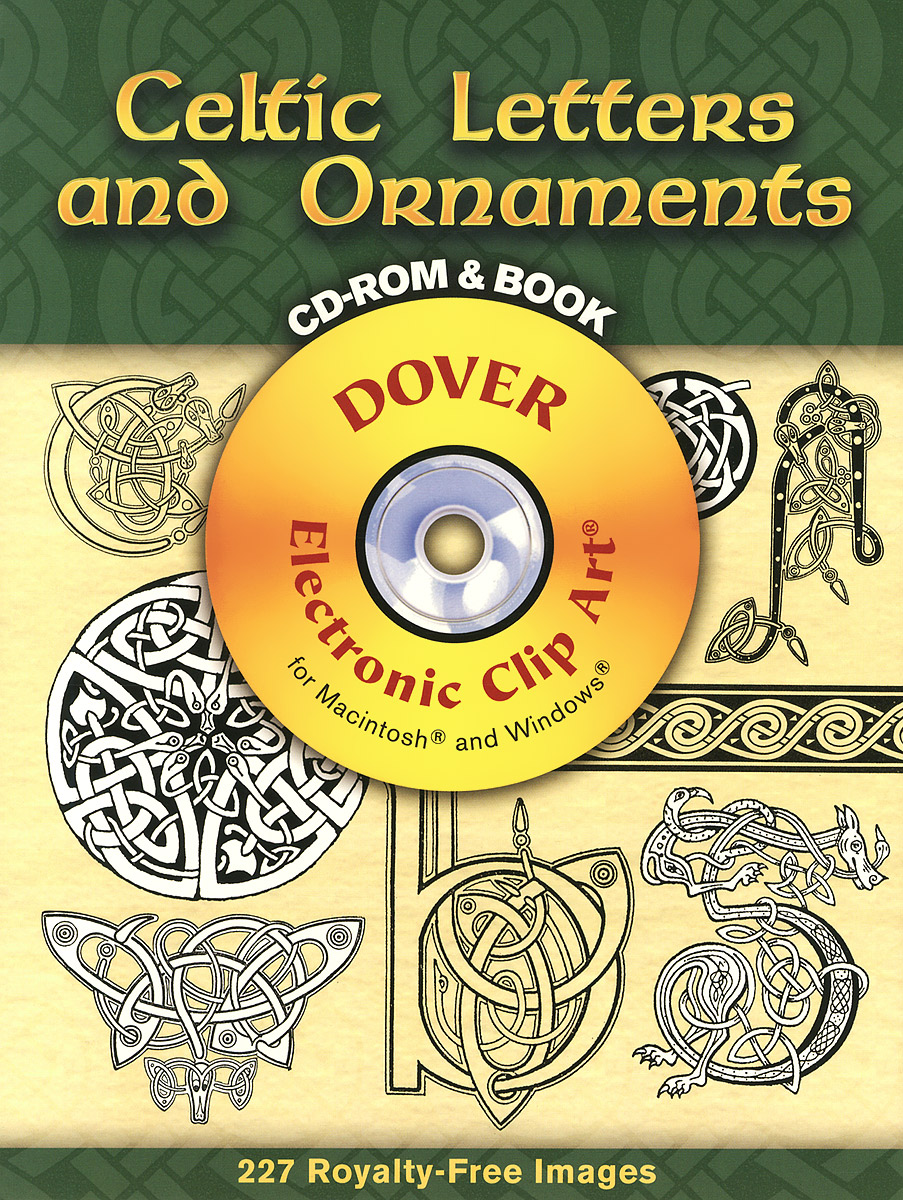 Celtic Letters and Ornaments CD-ROM and Book