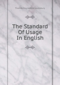 The Standard Of Usage In English