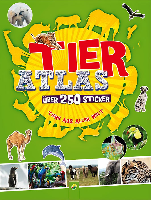 Tieratlas (+ 250 наклеек)