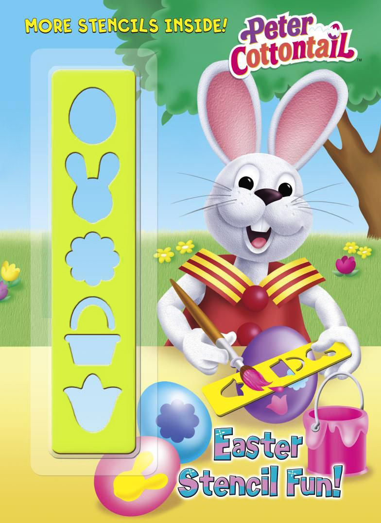 Mary Man-Kong - «Peter Cottontail: Easter Stencil Fun!»