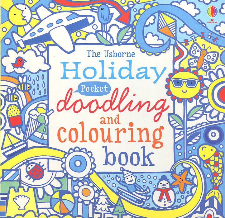 Pocket Doodling and Colouring Book: Holiday