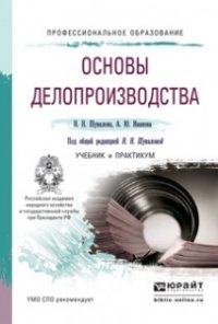 Основы делопроизводства. Учебник и практикум