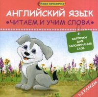 Английский язык. 1-2 классы. Читаем и учим слова. Карточки для запоминания слов