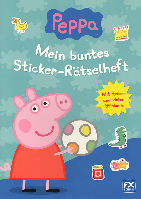 Peppa: Mein buntes Sticker-Ratselheft