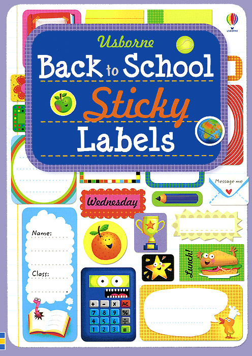 Back to School Sticky Labels