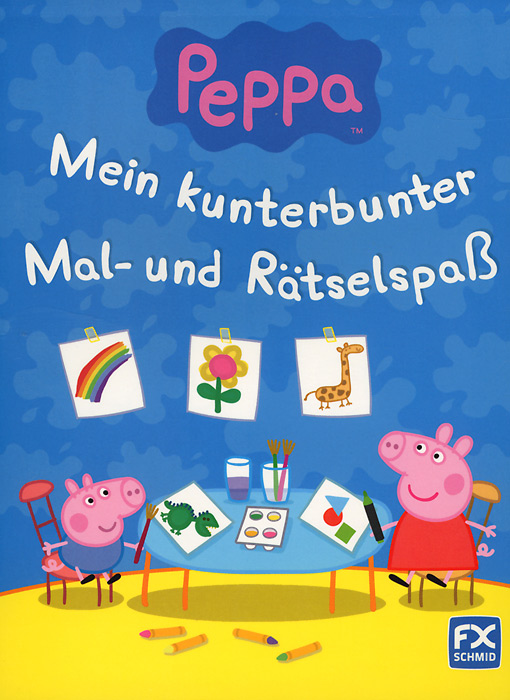 Peppa: Mein kunterbunter Mal- und Ratselspass