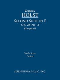 Second Suite in F, Op. 28 No. 2 - Study score