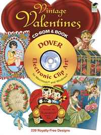 Vintage Valentines CD-ROM and Book (Electronic Clip Art)