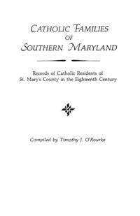 Catholic Families of Southern Maryland