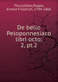 De bello Peloponnesiaco libri octo