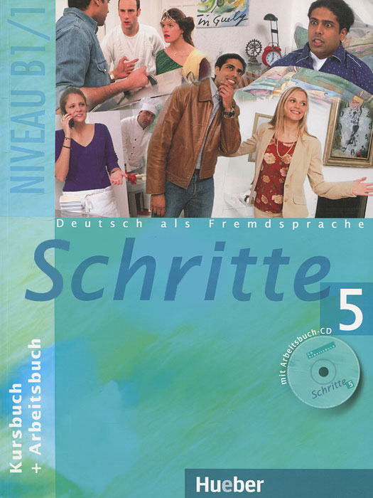 Schritte 5: Kursbuch und Arbeitsbuch (+ CD-ROM)