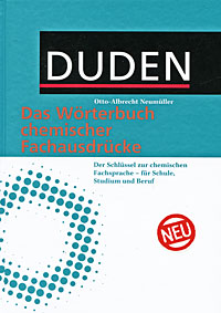 Das Worterbuch chemischer Fachausdrucke