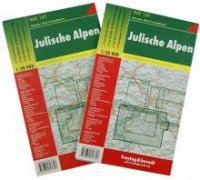 Julische Alpen. Wander-Rad-Freizeitkarte